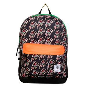 Mochila daypack pizza neon