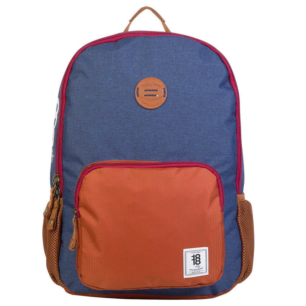 Mochila Daypack Naranja / Azul