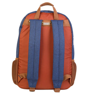 Mochila Daypack Naranja / Azul