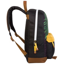 Load image into Gallery viewer, Mochila Daypack Negro Tropical