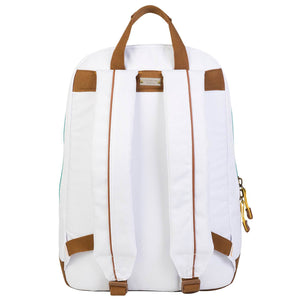 Mochila Daypack Blanca Tropical