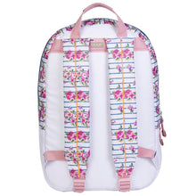 Load image into Gallery viewer, Mochila Daypack Blanca Flores