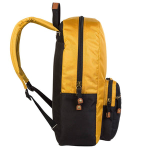 Mochila Daypack negro / amarillo