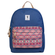 Load image into Gallery viewer, Mochila Daypack Azul Tribal