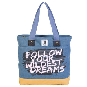 Bolso Tote Azul