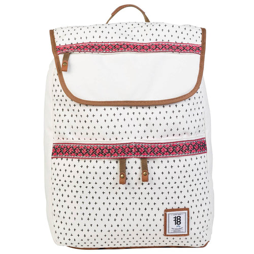 Mochila Rucksack Stars Blanco