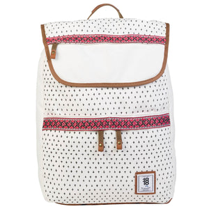 Mochila Rucksack Stars Blanco