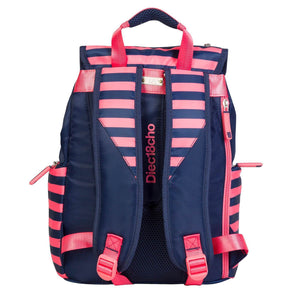 Mochila Roll Pack rosa/azul