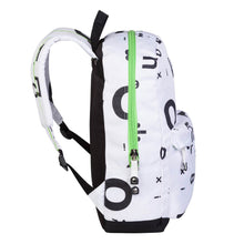 Load image into Gallery viewer, Mochila Daypack blanco y negro