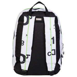 Mochila Daypack blanco y negro