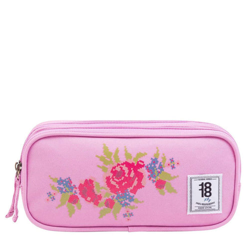 Lapicera Rosa con rosal