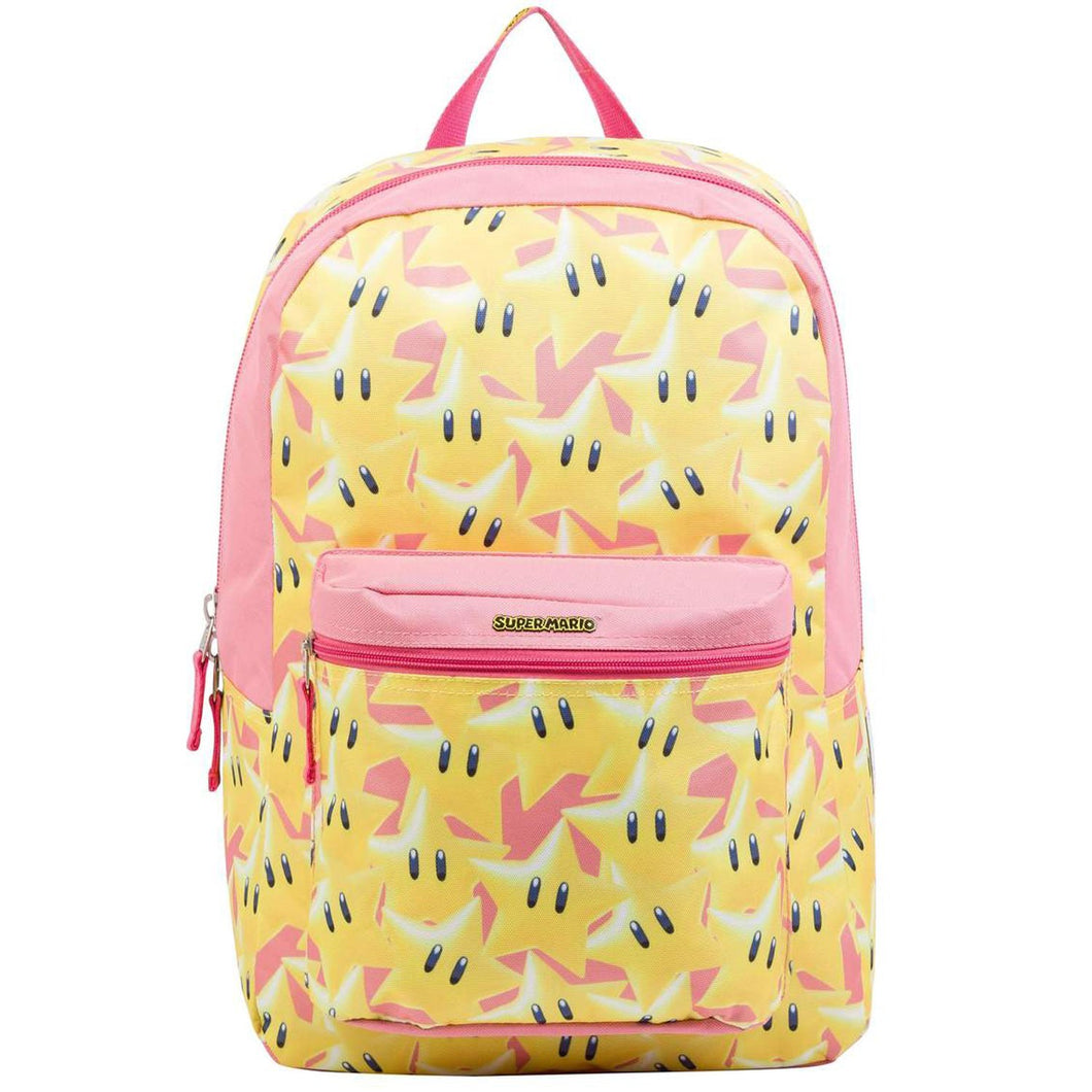 Mochila Daypack Rosa Mario Bros