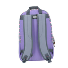 Load image into Gallery viewer, mochila daypack flores gris-azul