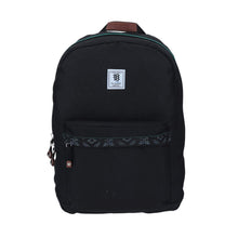 Load image into Gallery viewer, mochila daypack franja tribal negra