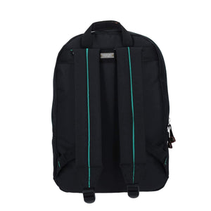 mochila daypack franja tribal negra