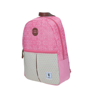 mochila daypack mosaico rosa