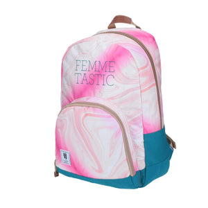 mochila daypack abstract rosa