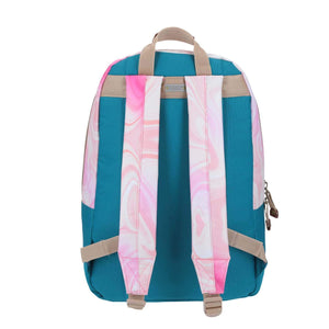 mochila daypack abstract rosa