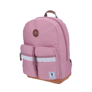 mochila daypack multicompartimiento rosa