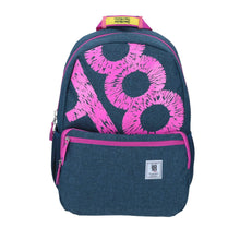 Load image into Gallery viewer, mochila estilo denim rosa