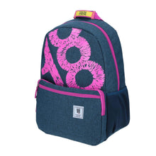 Load image into Gallery viewer, mochila estilo denim rosa