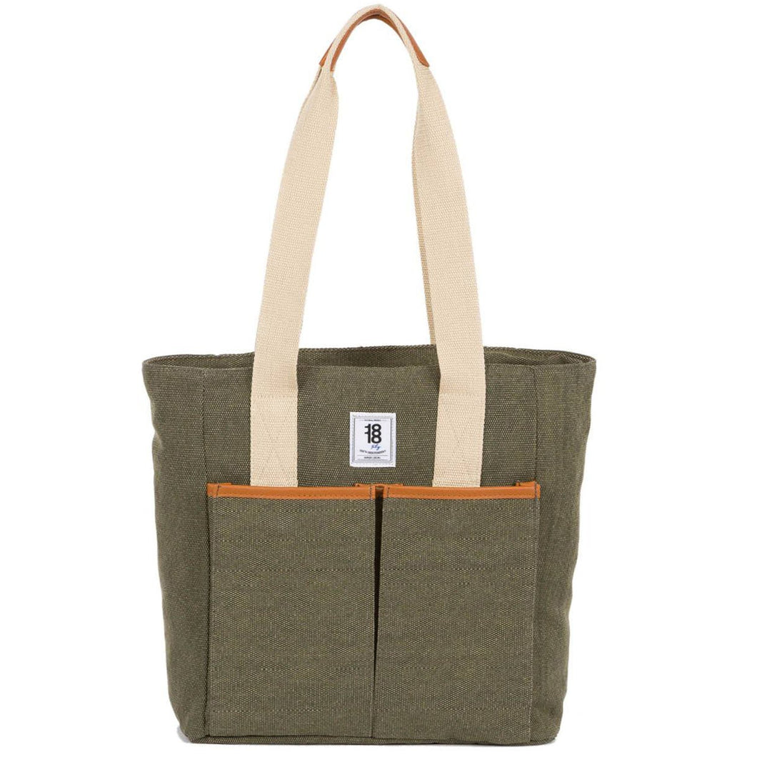 Bolso Tote Algodón Verde