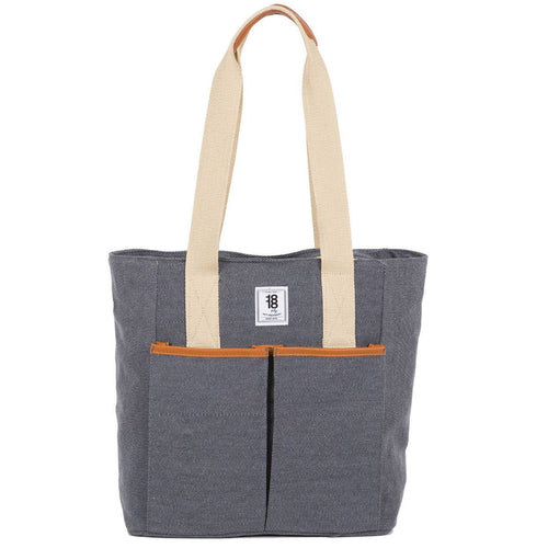 Bolso Tote Algodón Azul